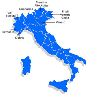 Northern Italy - Information and Food